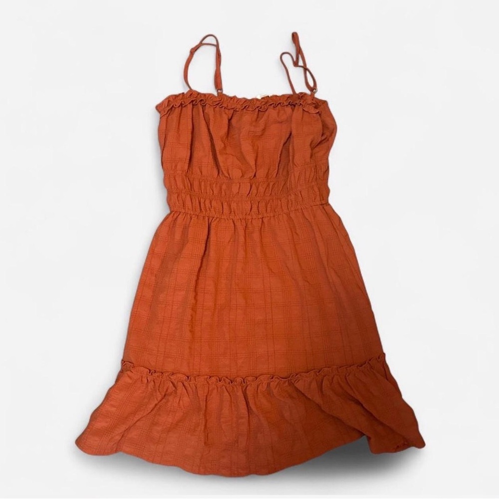Orange rustic dress